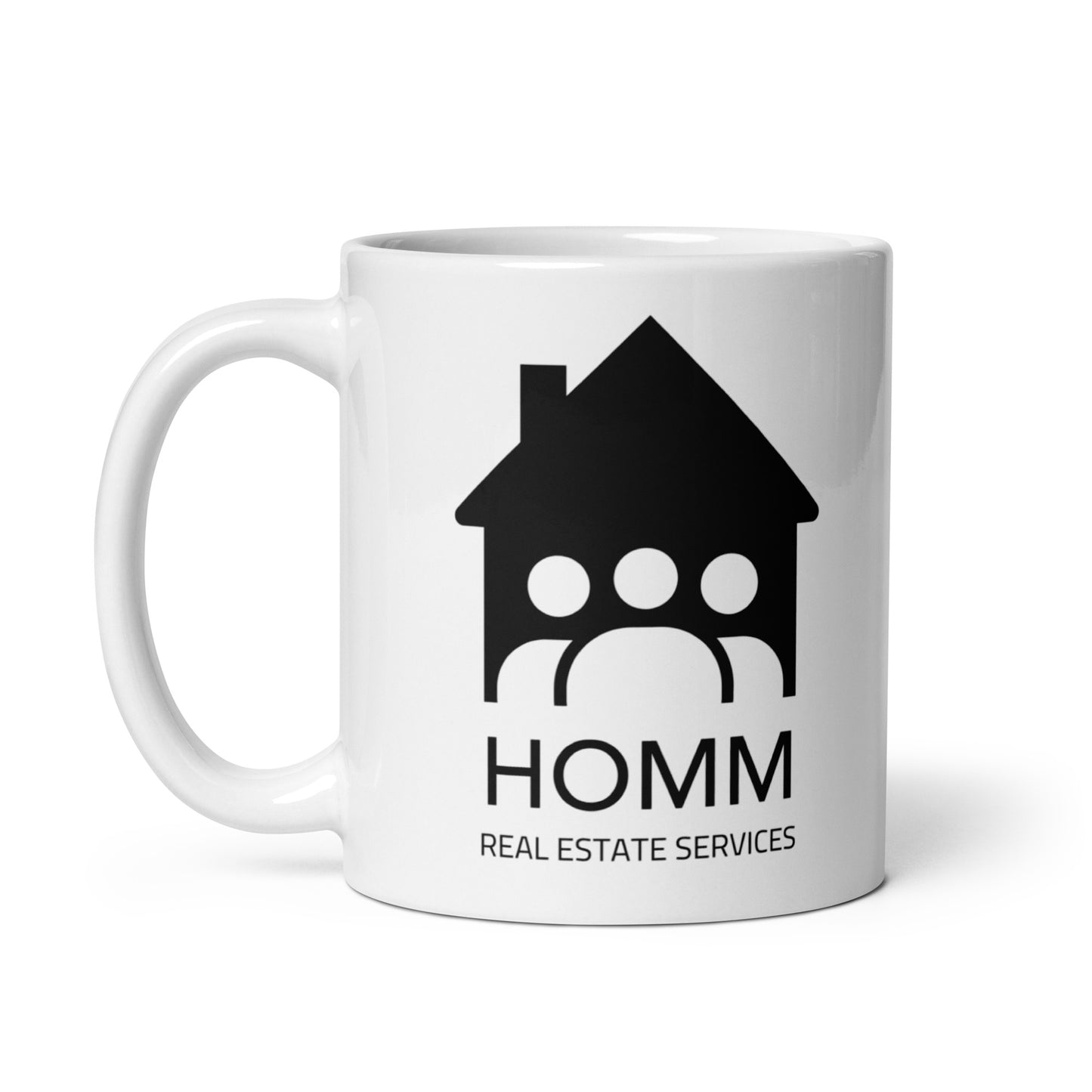 HOMM Mug Holiday Logo Black