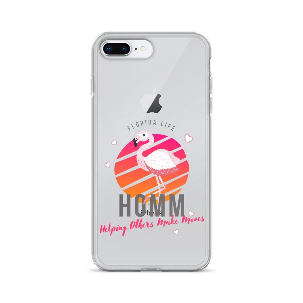 HOMM Flamingo iPhone Case