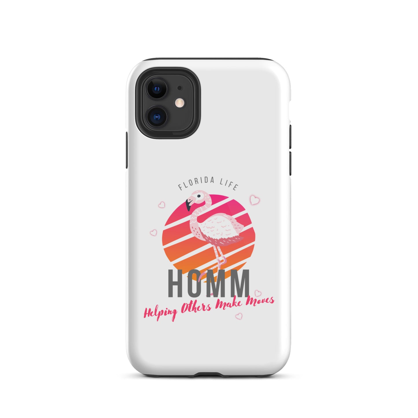 HOMM  Flamingo Tough iPhone case