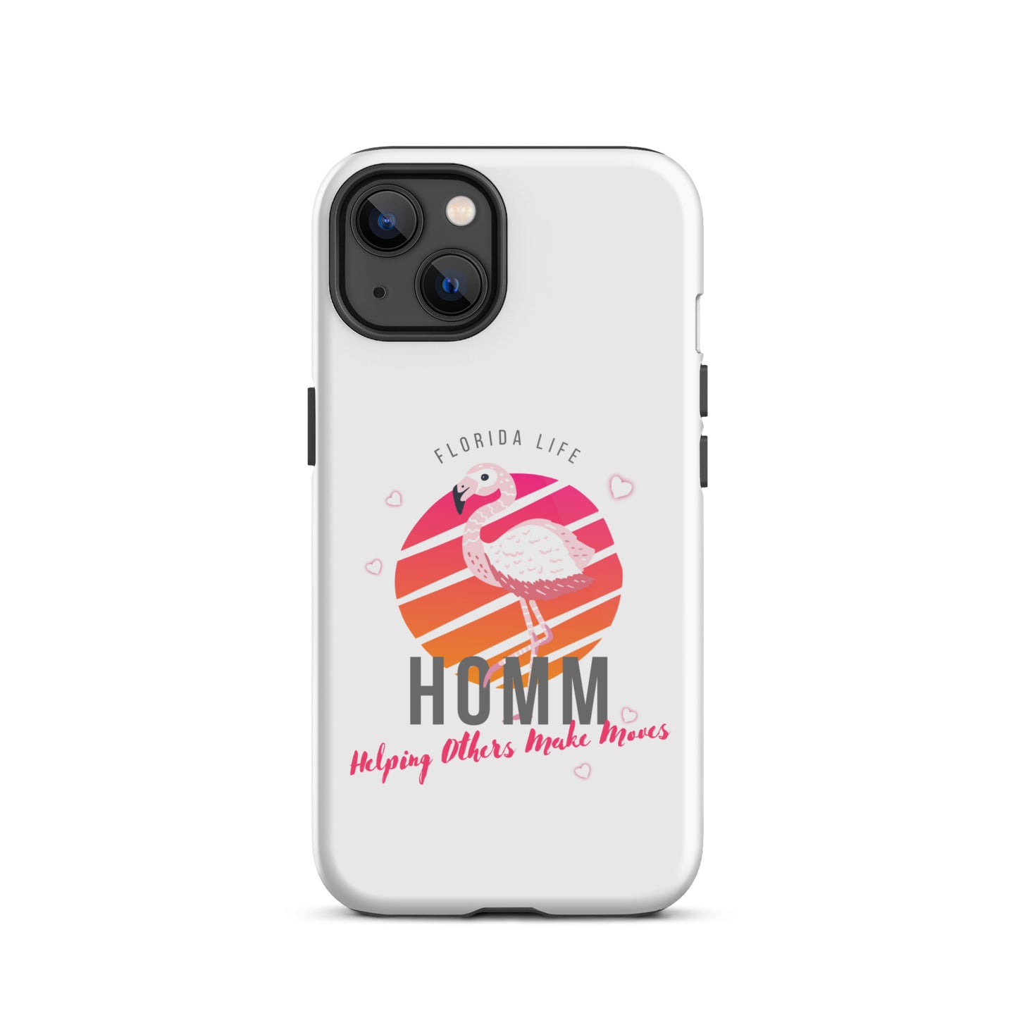HOMM  Flamingo Tough iPhone case